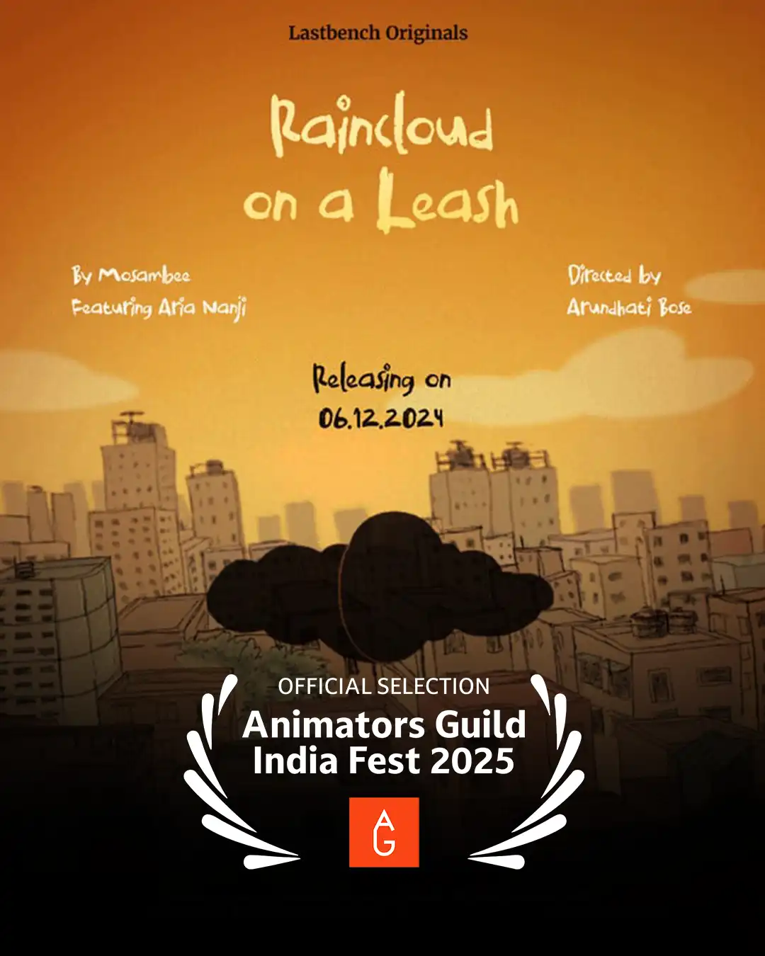 7 Rain Cloud on a leash